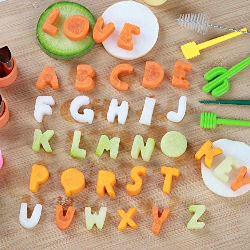 26-Piece Mini Alphabet Cookie Cutter Set