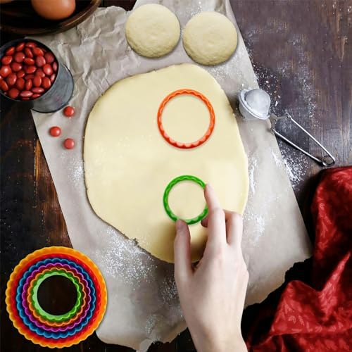 Bolonie Cookie Cutter Set - 6PCS Unique Baking Shapes