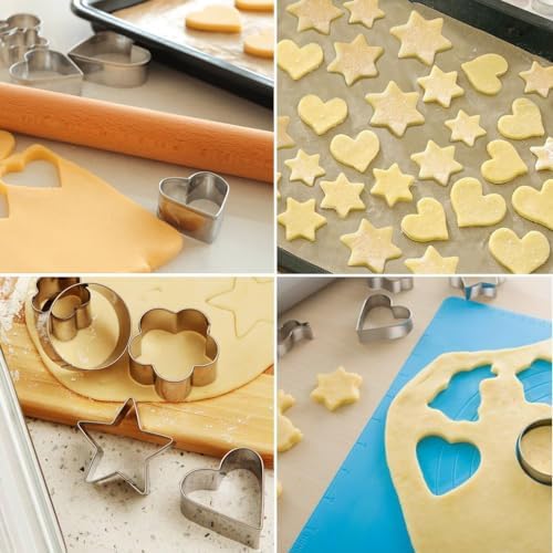 30-Piece Mini Cookie Cutter Set with Box