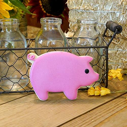 Pig Farm Animal Cookie Cutter Set 3-Piece - Durable Safe