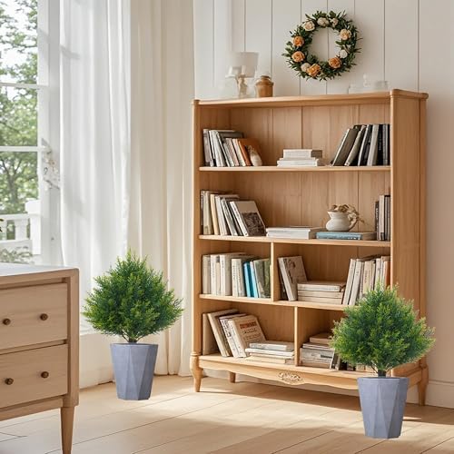 JoyPower Artificial Cedar Topiary Tree 16 UV Resistant