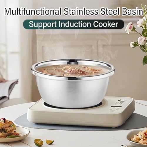 Perfectly Durable 304 Stainless Steel Colander Bowl Set
