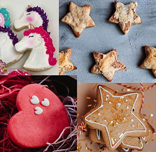 Iconikal Grip Cookie Cutters Fun for Baking and Kids
