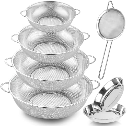 Premium Stainless Steel Colander Set