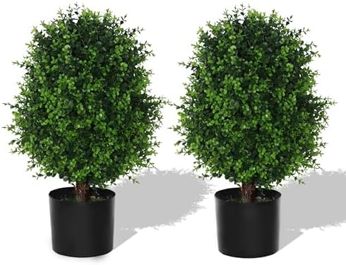 Elegant Fake Cedar Tree Topiary