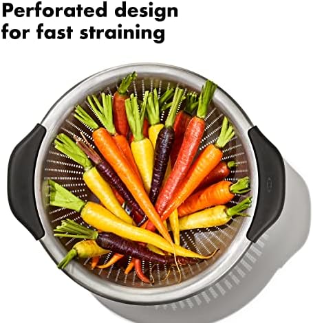 OXO Good Grips Stainless Steel 5 qt Colander