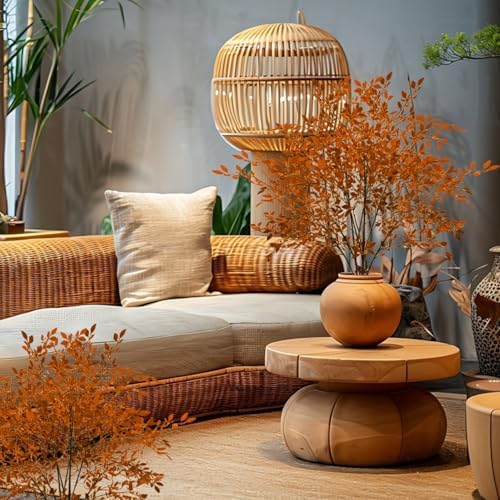 433-Inch Faux Bamboo Leaves for Home Decor