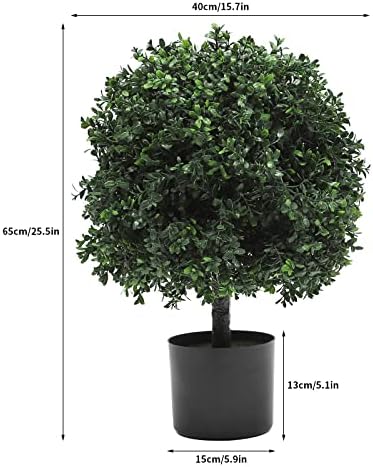 Vivid 16 AI Ball Bushes for Home Decorations