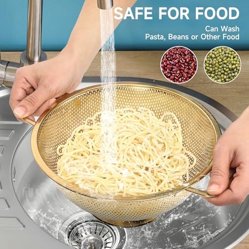 3-Quart Essential Stainless Steel Kitchen Colander