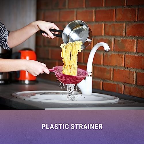 YBM Home 85-inch Plastic Strainer with Long Handle