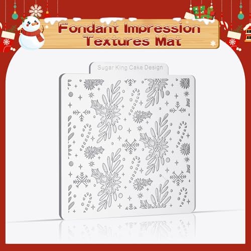 KALAIEN Christmas Cookie Stamp Set 3PCS