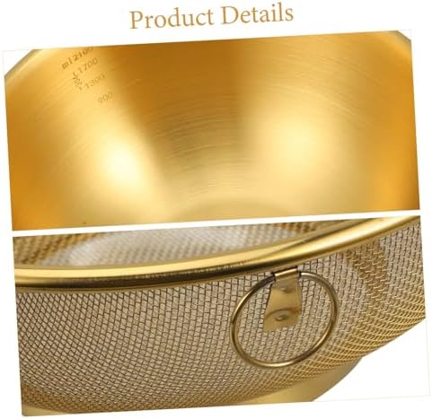 Mikinona 2-Piece Kitchen Colander Strainer Set