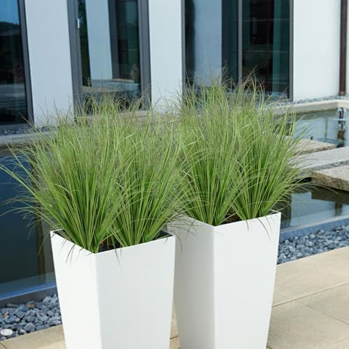 Tall Fake Wheat Grass_artificial Outdoor Greenery Plant