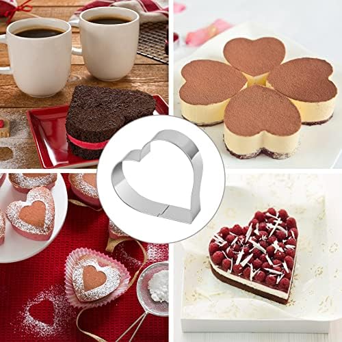Heart Cookie Cutter Set 6 Pieces