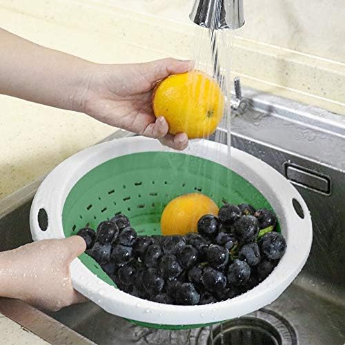 BPA-Free Collapsible Colander for Kitchen Use