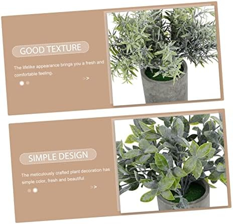 BloomBrightly Faux Plants Potted