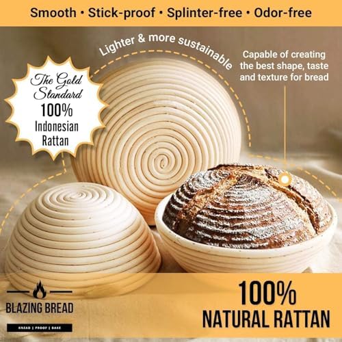 Master the Art of B sourdough with our Banneton set