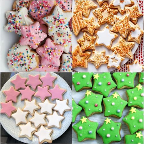 AIERSA Compact 20-Cavity Star Cookie Cutter