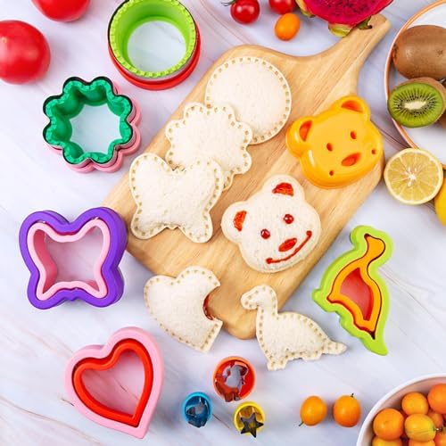 Sandwich Cutter for Kids 48 Pcs