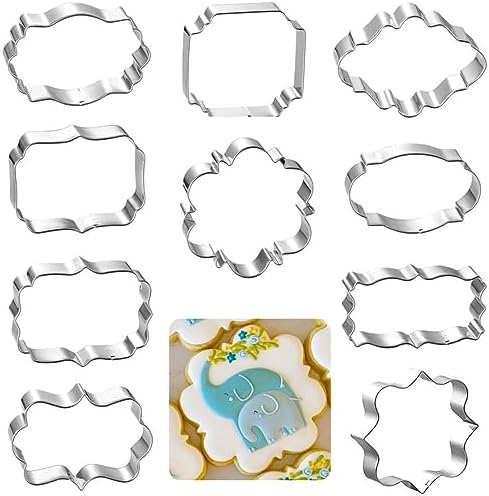 Stainless Steel Frame Cookie Cutters