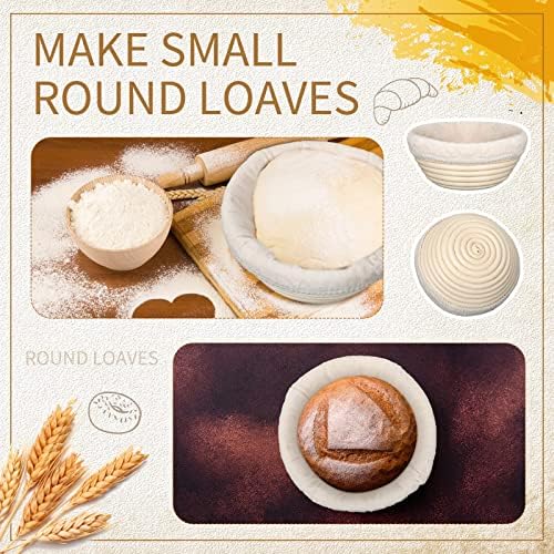 Irenare 10-Piece Bread Banneton Proofing Set