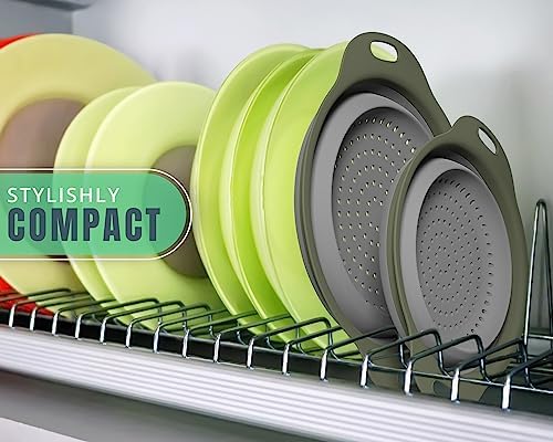 Collapsible Kitchen Strainer Set by Comfify