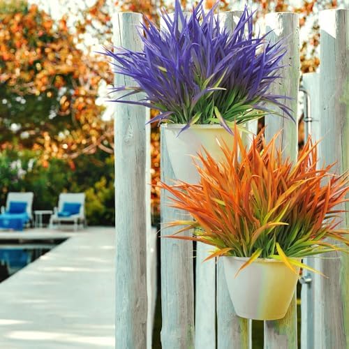 Realistic Fake Grass Bushes Outdoor