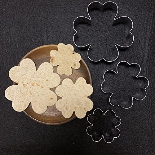 St Patricks Day Four Leaf Clover Cookie Cutter Set - 35 26 2