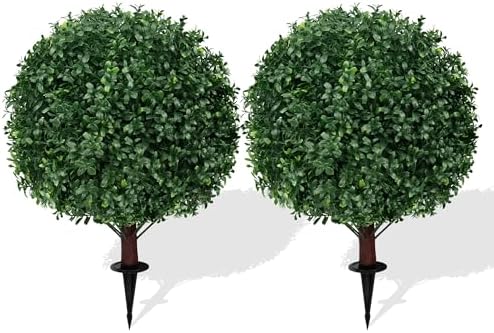 Instantly transform your space with bright realistic artificial topiaries