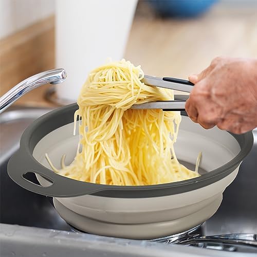 Glad Collapsible Colander Strainer for Easy Cooking and Cleaning