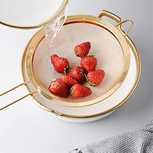 Stainless Steel Golden Mesh Food Filter Strainer