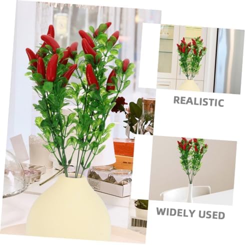 6-Piece Faux Pepper Stem Set