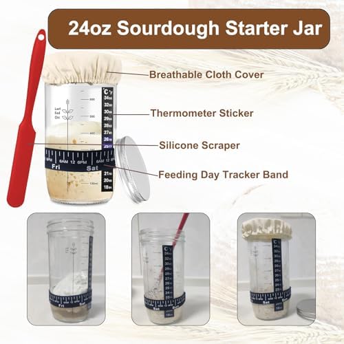 Complete Sourdough Starter Kit by Vohorit