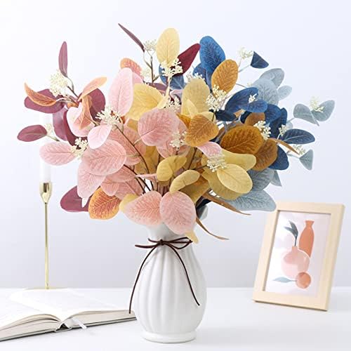 HYN EBRICON Multi-Color Artificial Eucalyptus Stems