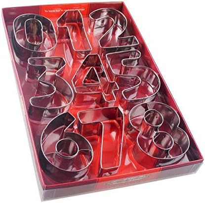 Surprise Your Child with the Premium Number Cookie Cutter Set