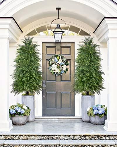 High-Quality Cedar Topiaries for Front Porch Dcor