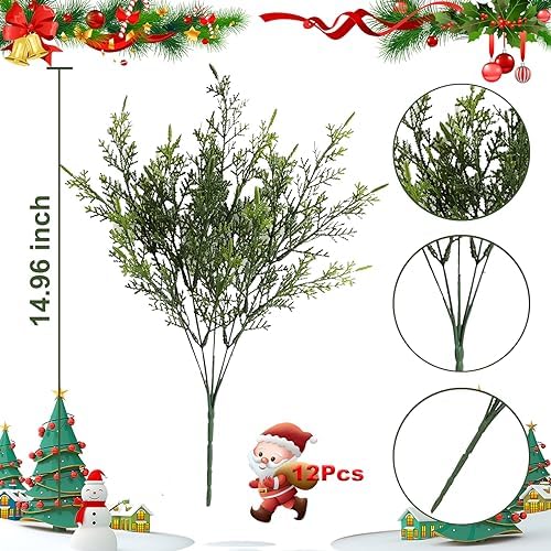 Lifelike Cedar Plants for Home