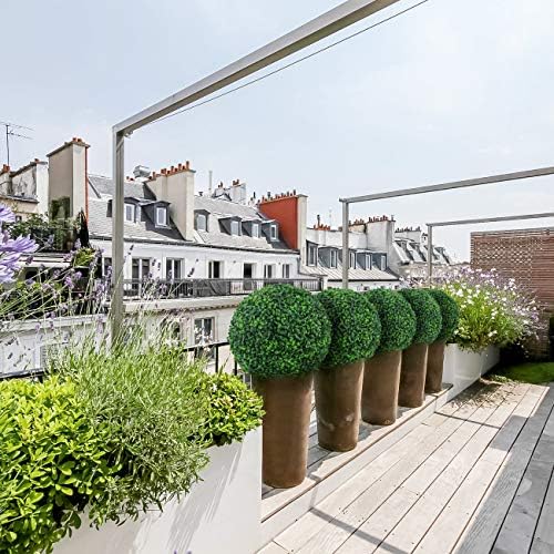 Sunnyglade 2PCS Boxwood Topiary Balls for Backyard Balcony Use