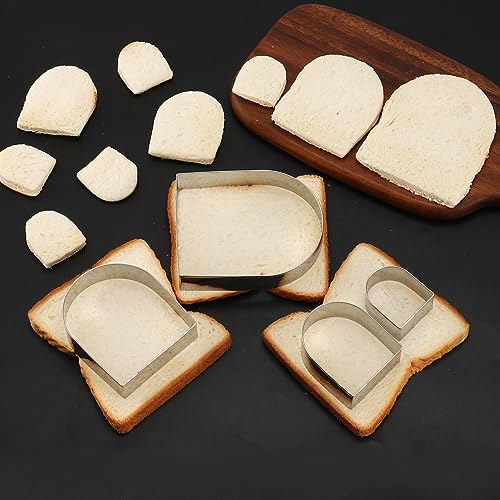Stainless Steel Arched Cookie Cutter Set for Baking