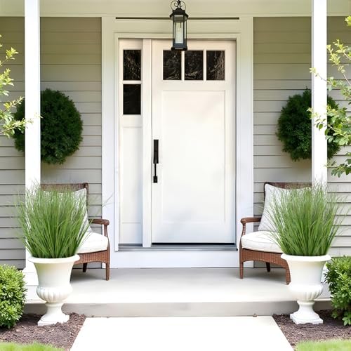 Tall Fake Wheat Grass_artificial Outdoor Greenery Plant