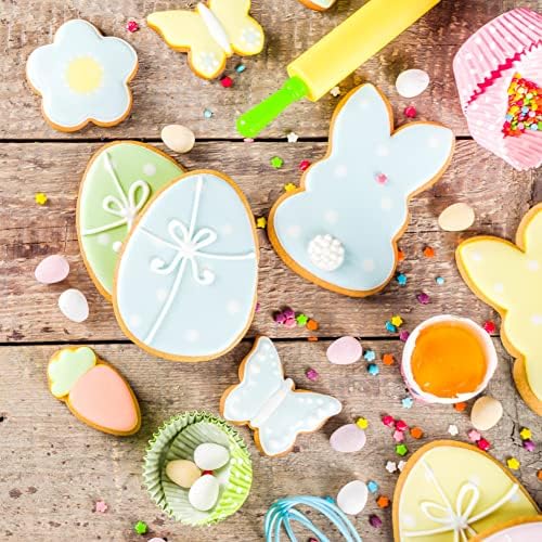 Easter Cookie Cutters Set 3 Pieces Carrot Egg Bunny