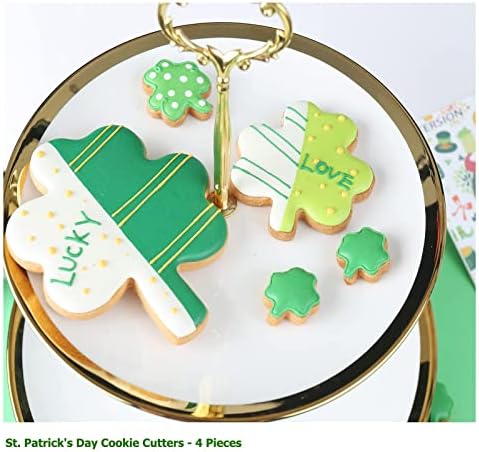 Stylish Shamrock Cookie Cutter Set for All Ages