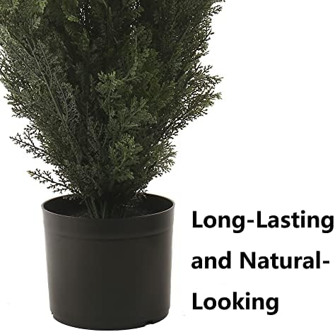 Realistic Cedar Topiary for Front Porch