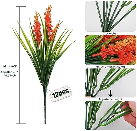 Faux Monkey Grass for Outdoor Decor