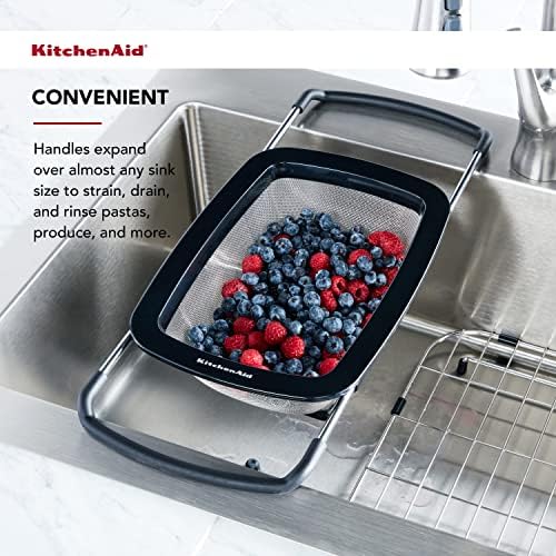 KitchenAid Expandable Colander Black One Size