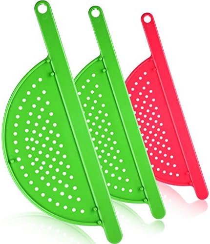 3-Piece Handled Pot Strainer Set