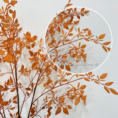 433-Inch Faux Bamboo Leaves for Home Decor