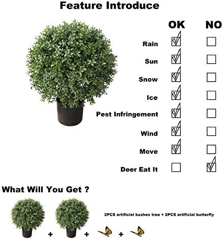 Artificial Boxwood Topiaries
