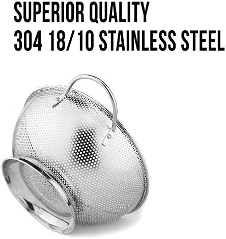 5-Quart Micro-Perforated Colander