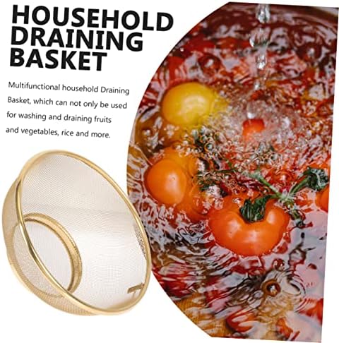 Stainless Steel Fine Mesh Strainer for Kitchen Use